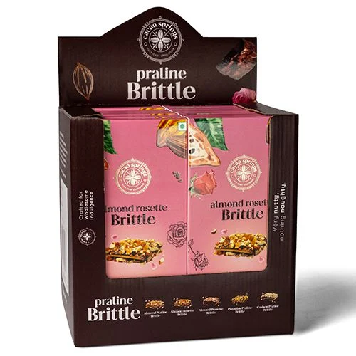 Delightful Almond Rosette Brittle Bites