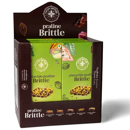 Artisan Pistachio Praline Brittle Box