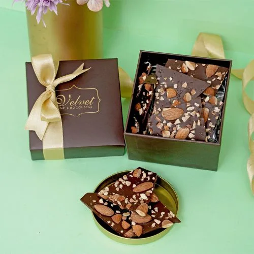 Chocolate Covered Almond Bark Hamper