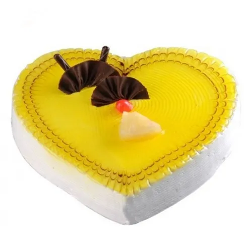 Send Heart-Shaped Pineapple Cake