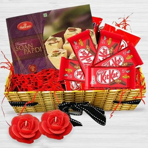 Festive Time Gift Basket of Assortments