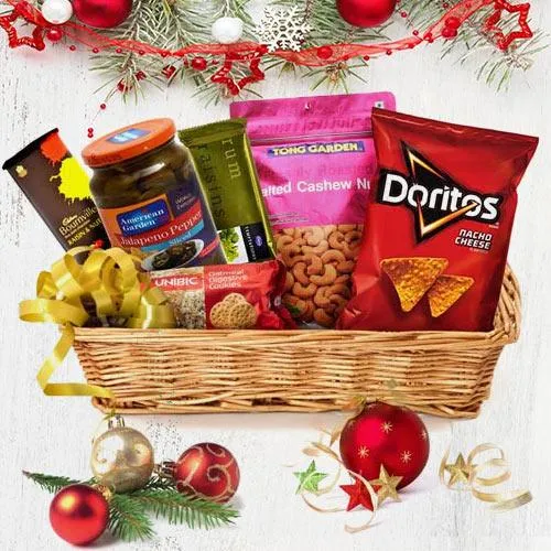 Festive Assortment Gift Basket
