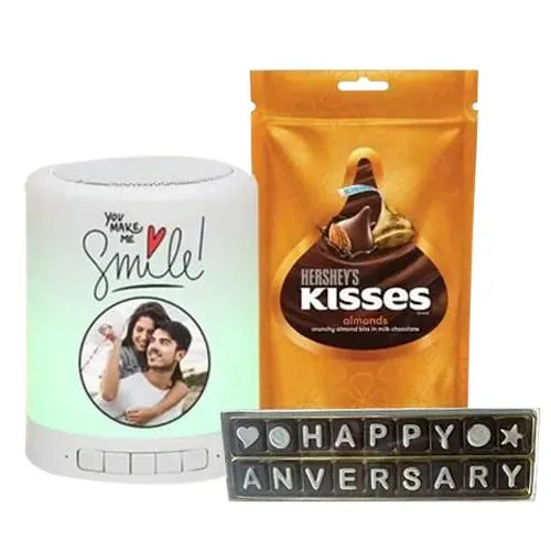 Delightful Personalized Music Speaker with Chocolates