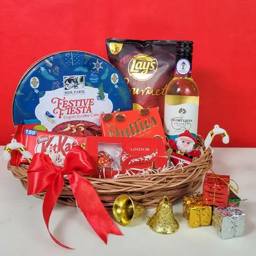 Ultimate Christmas Treats Basket Extravaganza