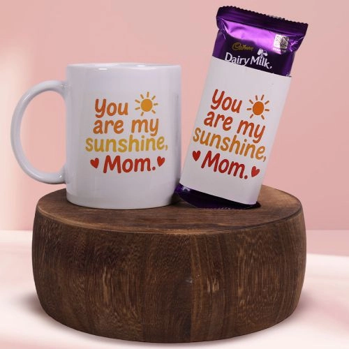 Charming Mug with Chocolate Treat