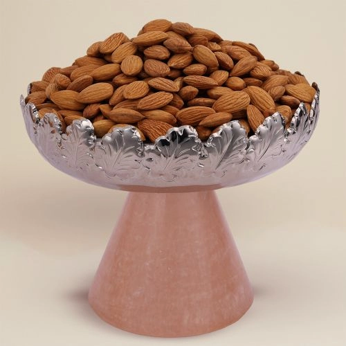 Gourmet Almonds in Beautiful Bowl