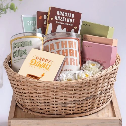 Festive Indulgence Chocolate  N  Snack Box