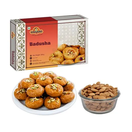 Special Badusha from G Pulla Reddy with Crunchy Almonds
