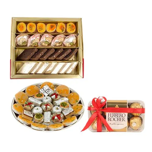 Mouth-Watering Assorted Sweets from G Pulla Reddy with Ferrero Rocher
