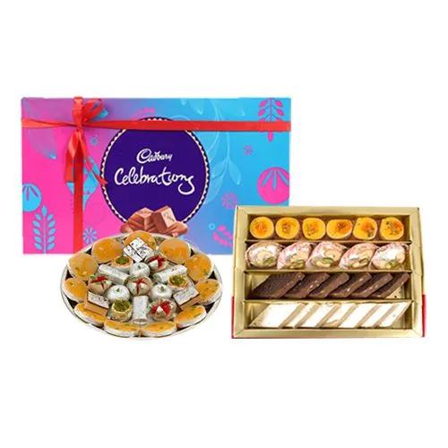 Marvelous Assorted Sweets from G Pulla Reddy with Cadbury Celebration