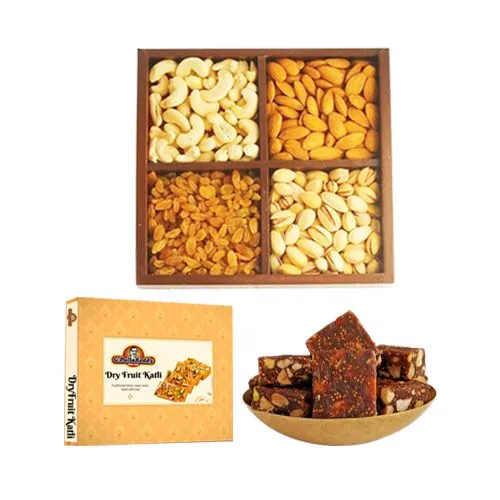 Scrumptious DryFruit Katli from G Pulla Reddy with Assorted Dry Fruits