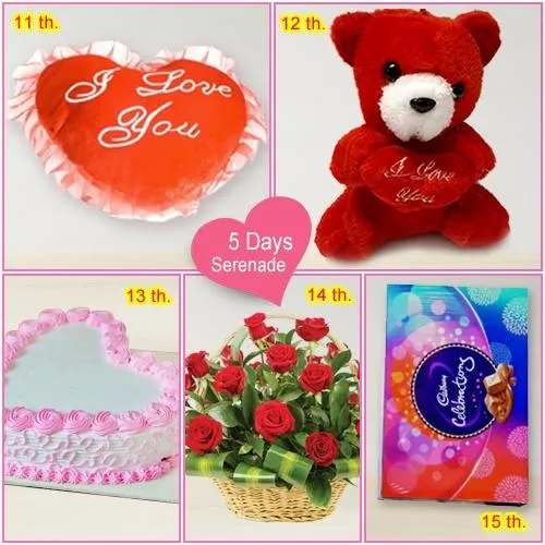Order Online 5 Day Serenade Gift