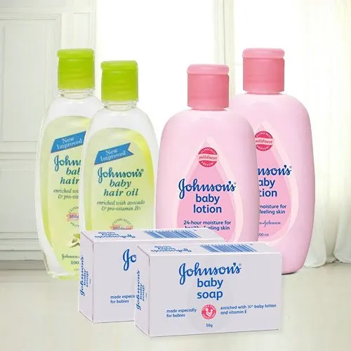 Shop for Combination of Baby Soap, Cream and Hair Oil 