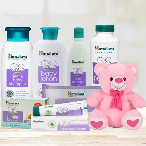 Order Himalaya Baby Care Gift Pack with Teddy