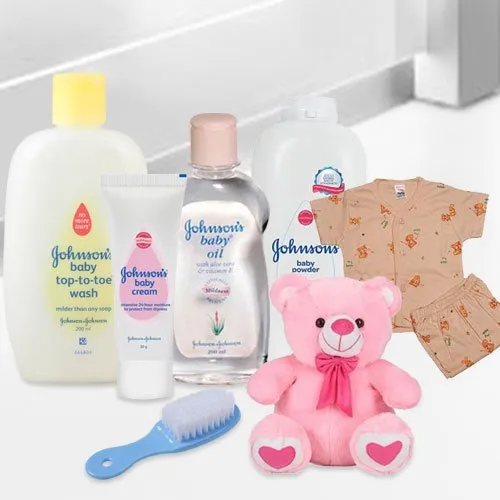 Deliver Johnson Baby Care Gift Combo