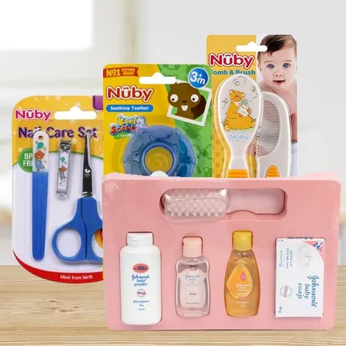 Deliver Johnson Baby Care Hamper