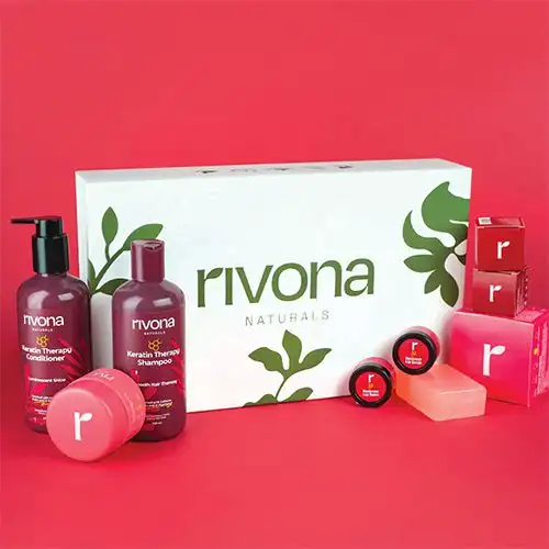 Rivona Naturals Rose  N  Keratin Care Kit