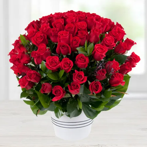Order Gift of Red Roses Bouquet Online