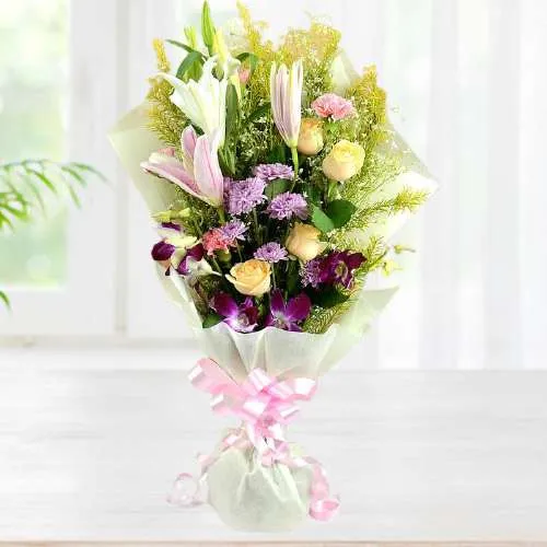Beauty in Bloom Mixed Floral Bouquet