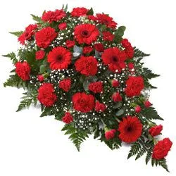 Order Online Arrangement of Red Flowers<br>