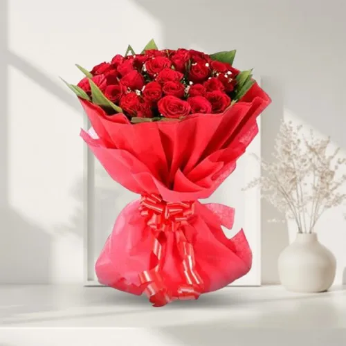 Deliver Red Roses Bouquet Online