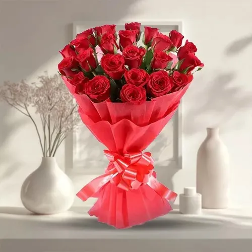 Send Red Roses Bouquet Online