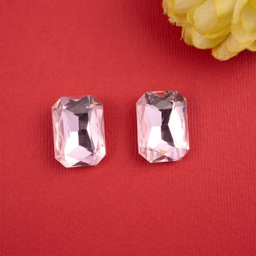 Delicate Pink Stone Earrings Gift