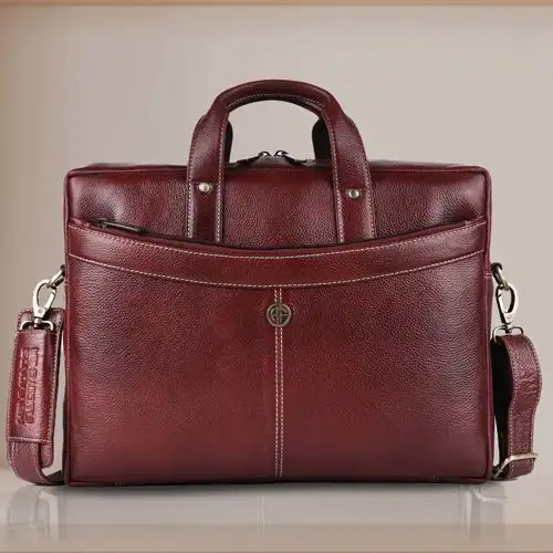 Fancy Mens Leather Laptop Bag