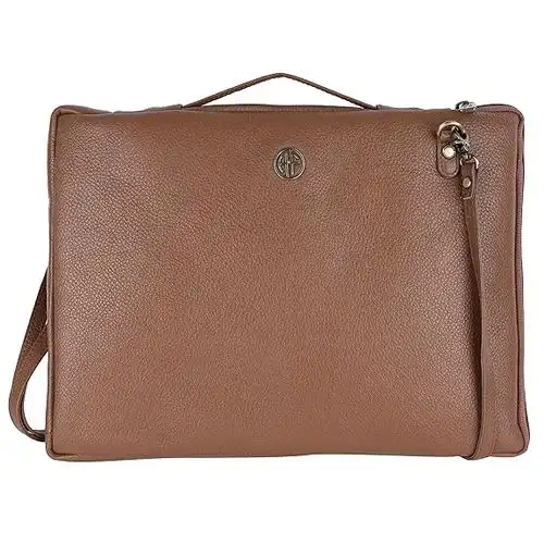 Classy Leather Slim Laptop Sleeve Bag