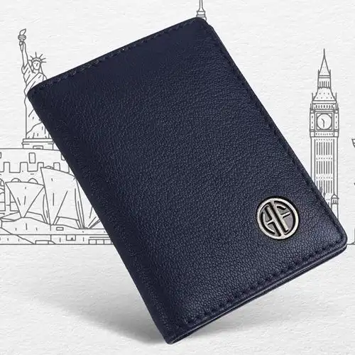Marvellous Leather RFID Protected Card Holder Wallet