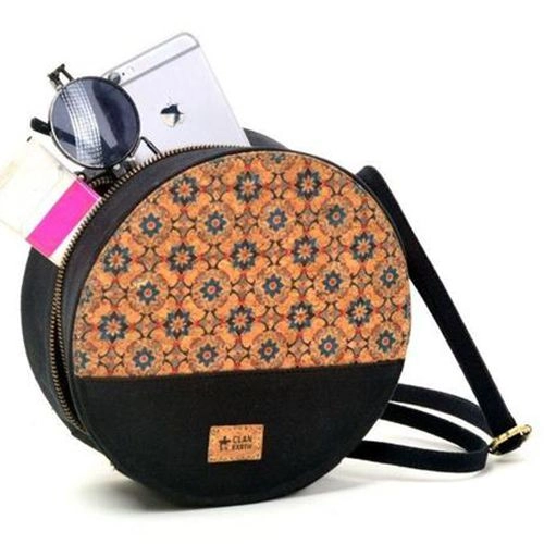 Graceful Forest Owlet Round Sling Bag