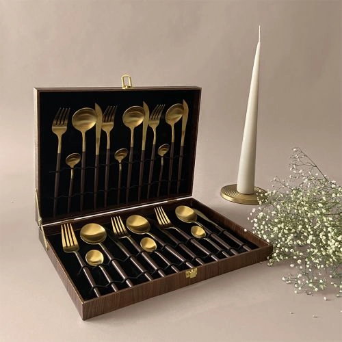 Nordic Glam Gold Cutlery Set