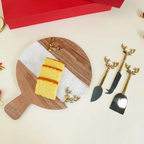 Gourmet Knife  N  Platter Combo