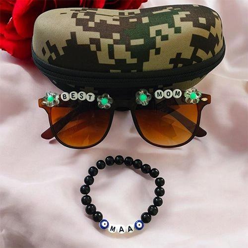 Stylish Custom Goggles  N  Bracelet Set