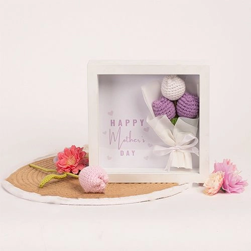 Beautiful Crochet Tulip Gift for Mom