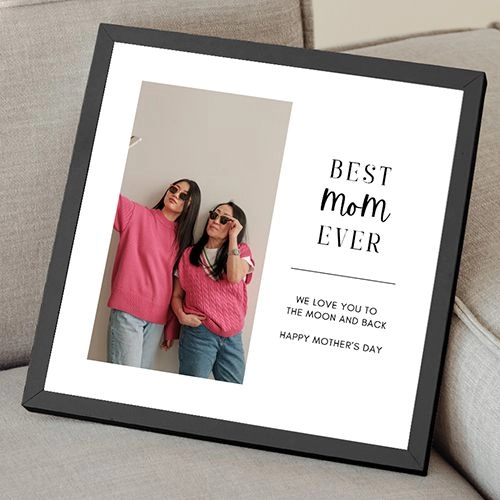 Amazing Personalized Best Mom Frame