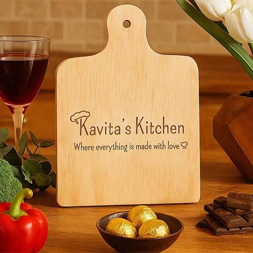Mothers Day Special Engraved Cheese Board
