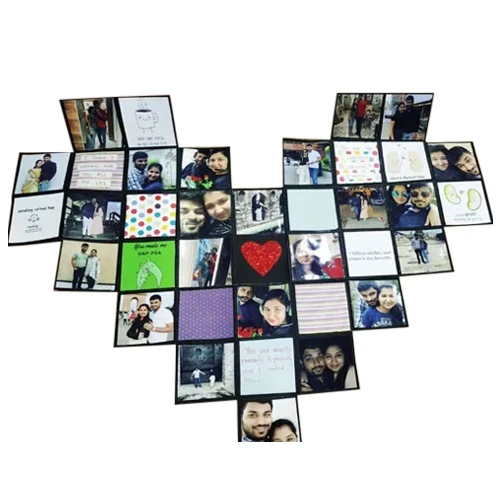 Astonishing Personalized Heart Maze Card