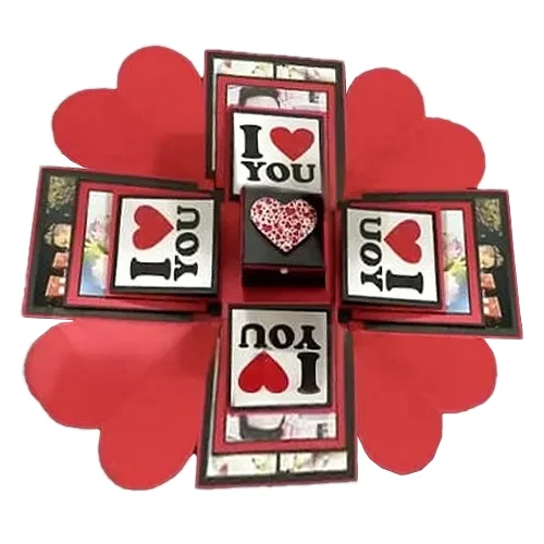 Exquisite Messages n Picture Cards 3 Layer Explosion Box