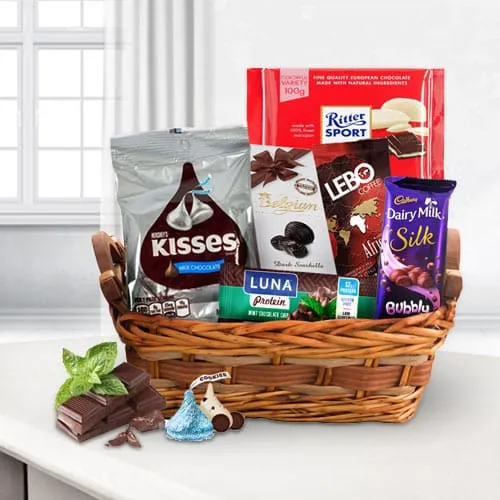 Treasured Chocolate Overloaded Gift Basket