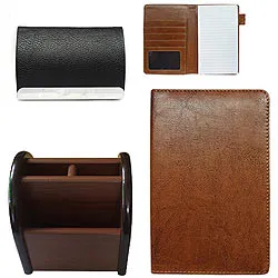 Deliver Visiting Card Holder, Passport Holder and Pen Stand