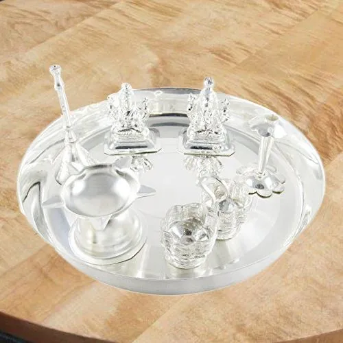 Remarkable Traditional Pooja Thali Set Remarkable Traditional Pooja Thali Set