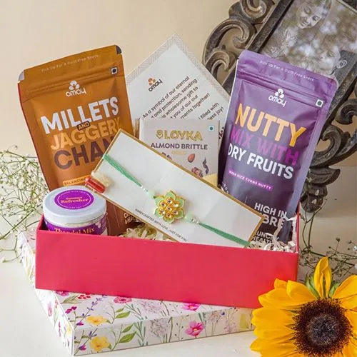 Thoughtful Rakhi Essentials Gift Box