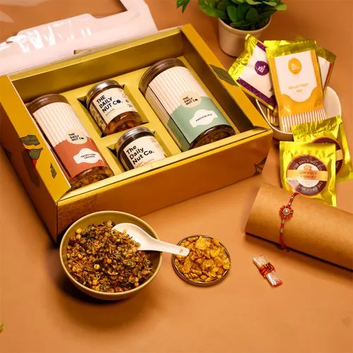 Nourishing Rakhi  N  Gourmet Gift Box