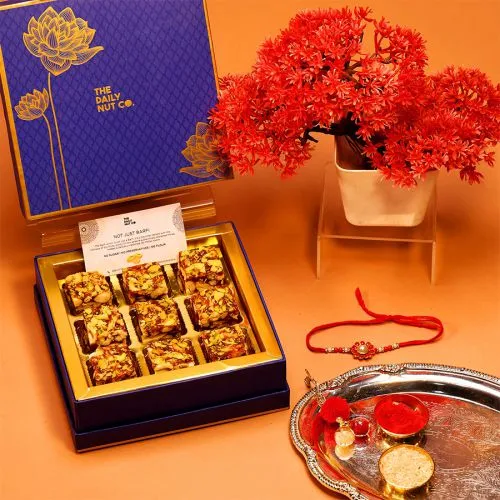 Heartfelt Mithai  N  Snack Rakhi Gift