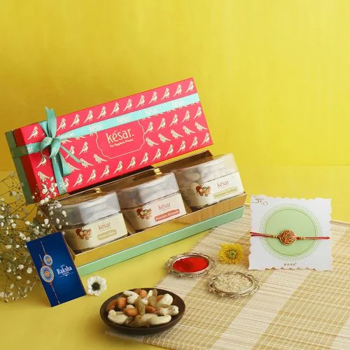 Wholesome Nutty Rakhi Celebration Box