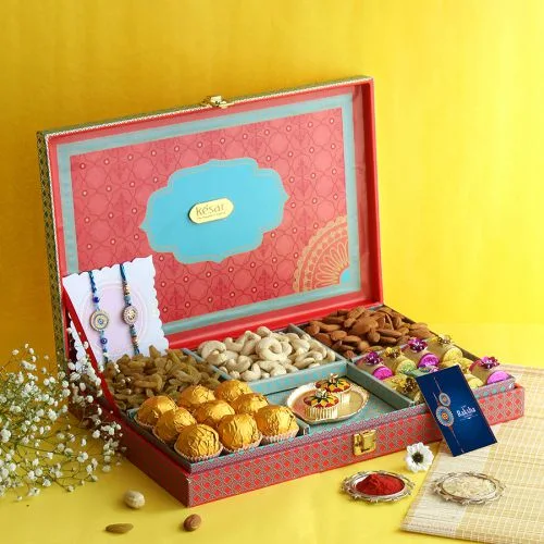 Festive Rakhi  N  Treats Combo