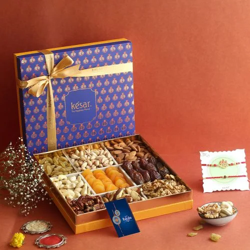Richly Assorted Rakhi Gift Box