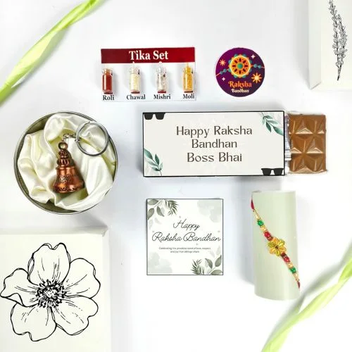 Unique Rakhi  N  Chocolate Gift Set