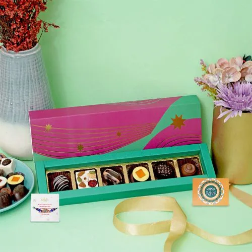 Exotic Chocolates  N  Rakhi Combo